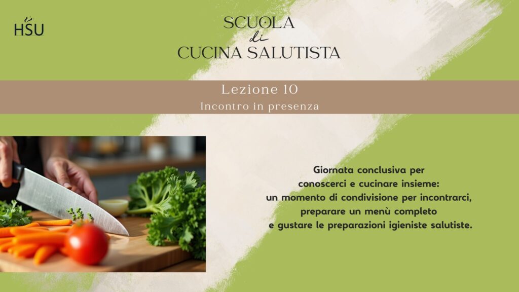 Lezione 10 Scuola Cucina